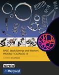 Couverture du catalogue de ressorts et rondelles SPEC®